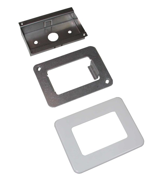 TKS-LWMU Unterputzmontageset-1 silber