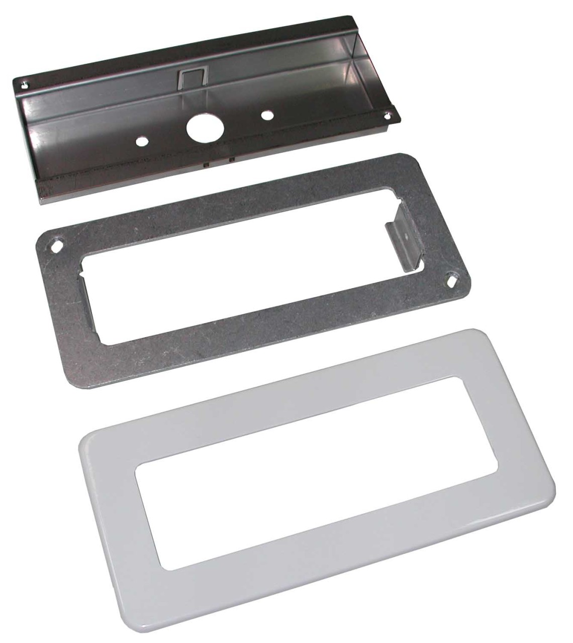 TKS-TKWMU Unterputzmontageset-3 silber